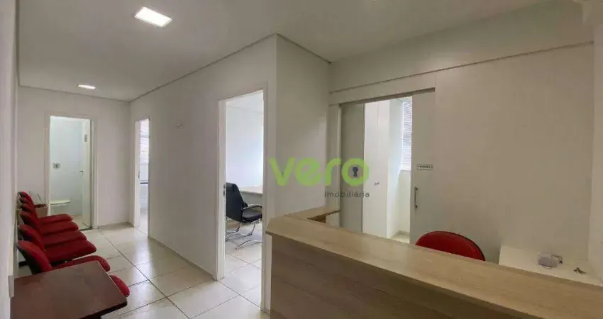Sala para alugar, 60 m² por r$ 2.014/mês - jardim girassol - americana/sp