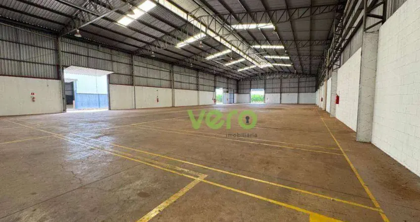 Galpão para alugar, 2800 m² por r$ 32.000,00/mês - distrito industrial - iracemápolis/sp
