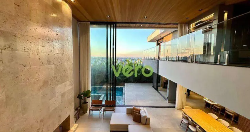 Casa com 3 dormitórios à venda, 400 m² por r$ 4.500.000,00 - loteamento residencial jardim villagio - americana/sp