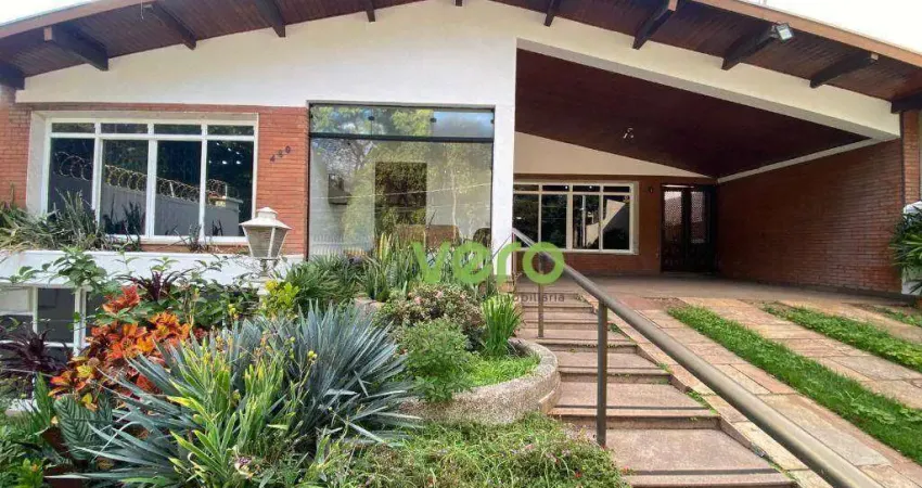 Casa para alugar, 294 m² por r$ 10.381,09/mês - jardim girassol - americana/sp