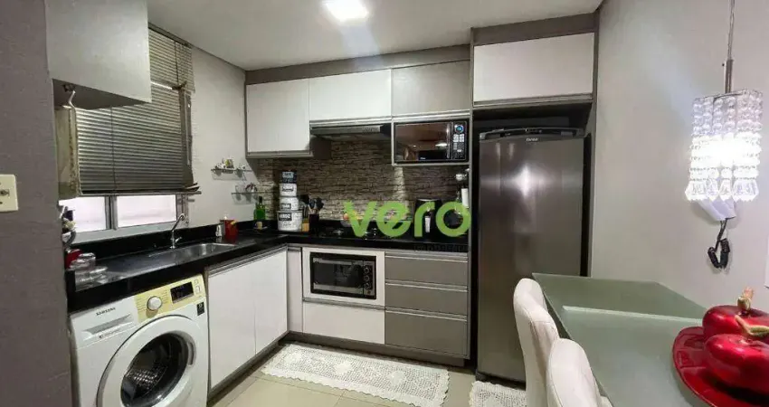 Apartamento com 2 dormitórios à venda, 45 m² por r$ 210.000,00 - jardim terramérica i - americana/sp