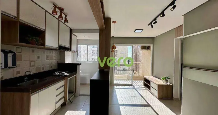 Apartamento com 2 dormitórios à venda, 50 m² por r$ 250.000,00 - parque residencial santa inês - santa bárbara d'oeste/sp