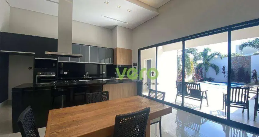 Casa com 3 dormitórios para alugar, 218 m² por r$ 12.140,00/mês - loteamento residencial jardim villagio ii - americana/sp