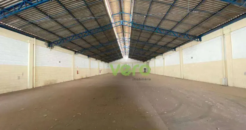 Galpão para alugar, 1000 m² por r$ 11.700,00/mês - loteamento industrial nossa senhora de fátima - americana/sp