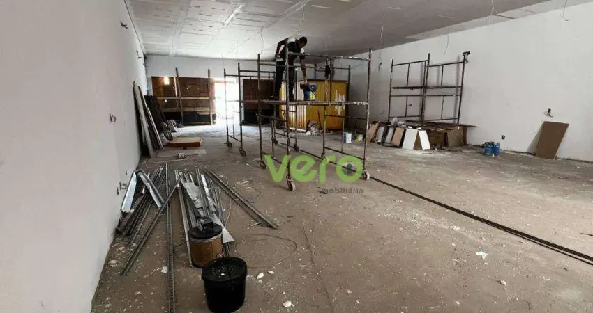 Salão para alugar, 100 m² por r$ 4.000,00/mês - vila pavan - americana/sp