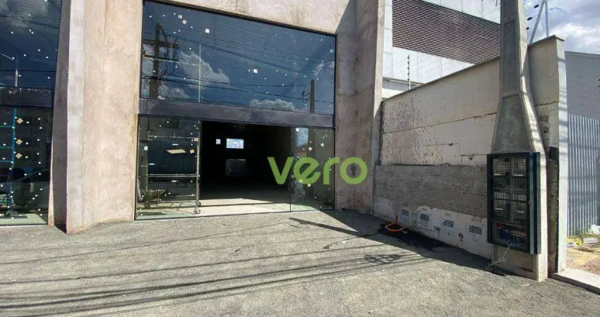 Salão para alugar, 336 m² por r$ 11.377,00/mês - jardim girassol - americana/sp