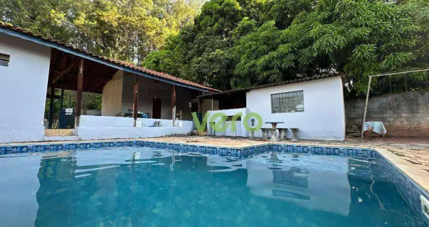 Chácara com 1 dormitório à venda, 1000 m² por r$ 500.000,00 - residencial vale dos lírios - nova odessa/sp