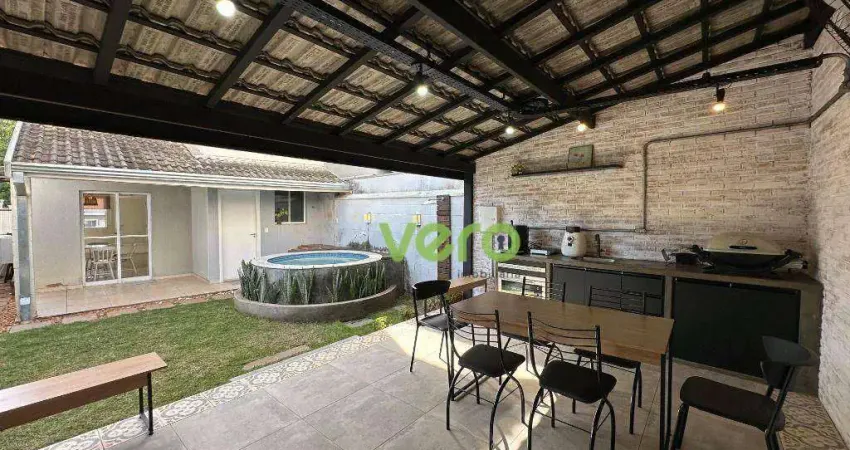 Casa com 3 dormitórios à venda, 94 m² por r$ 590.000 - chácara letônia - americana/sp