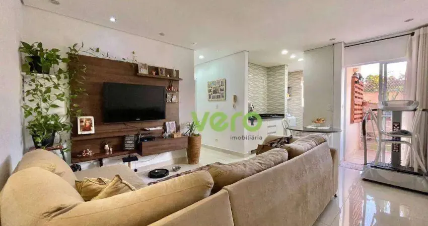 Apartamento com 3 dormitórios à venda, 60 m² por r$ 249.000,00 - parque universitário - americana/sp