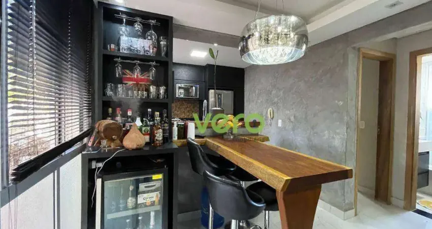 Apartamento com 2 dormitórios à venda, 42 m² por r$ 254.000,00 - jardim terramérica i - americana/sp