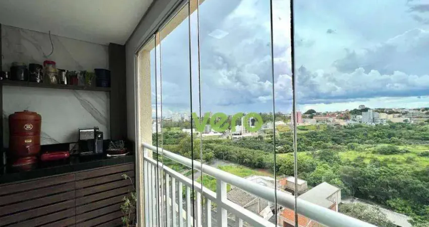 Apartamento com 2 dormitórios à venda, 52 m² por r$ 350.000,00 - catharina zanaga - americana/sp