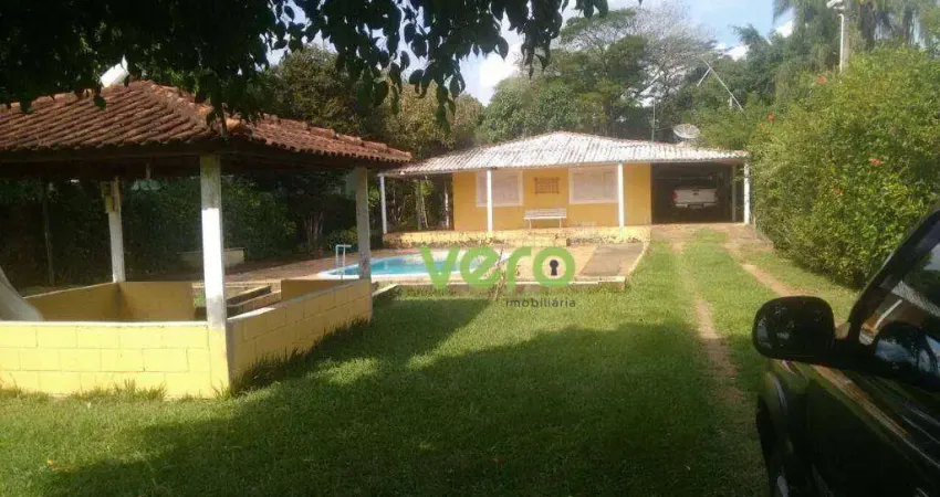 Chácara com 5 dormitórios à venda, 2003 m² por r$ 900.000,00 - danúbio azul - holambra/sp