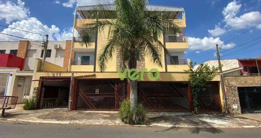 Apartamento com 3 dormitórios para alugar, 150 m² por r$ 2.600/mês - parque novo mundo - americana/sp