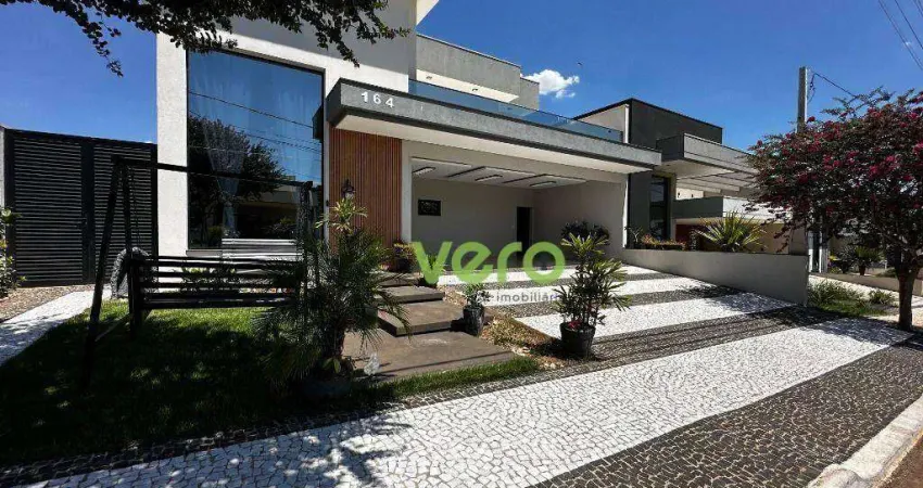 Casa com 4 dormitórios à venda, 293 m² por r$ 2.150.000,00 - condomínio phillipson park - americana/sp
