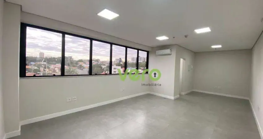 Sala para alugar, 41 m² por r$ 2.487,07/mês - jardim girassol - americana/sp