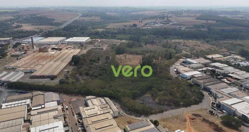 Terreno à venda, 12885 m² por r$ 8.900.000,00 - loteamento industrial salto grande i - americana/sp