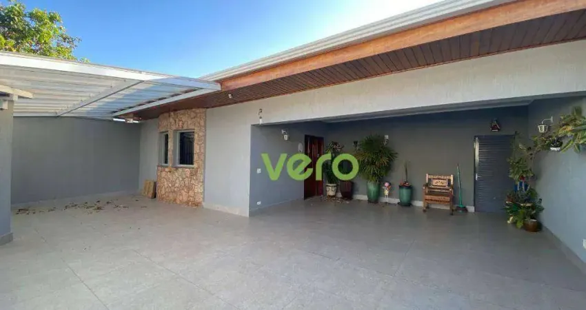 Casa com 3 dormitórios para alugar, 254 m² por r$ 7.681/mês - chácara machadinho ii - americana/sp