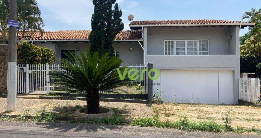 Casa com 3 dormitórios para alugar, 298 m² por r$ 15.299/mês - vila santa catarina - americana/sp