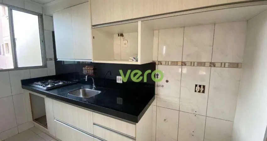 Apartamento com 2 dormitórios para alugar, 60 m²- vila omar - americana/sp