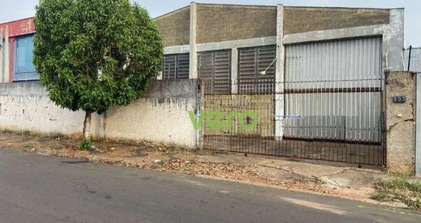 Galpão para alugar, 800 m² por r$ 9.450,00/mês - jardim pérola - santa bárbara d'oeste/sp