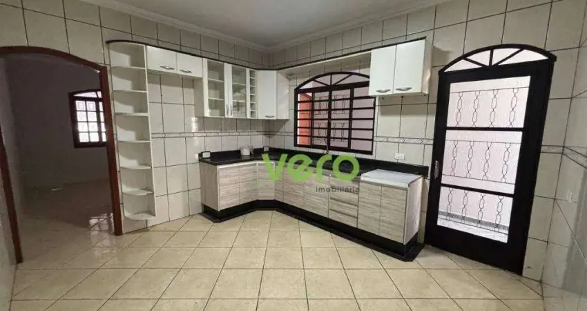 Casa com 2 dormitórios para alugar, 125 m² - santa rosa 2 - santa bárbara d'oeste/sp