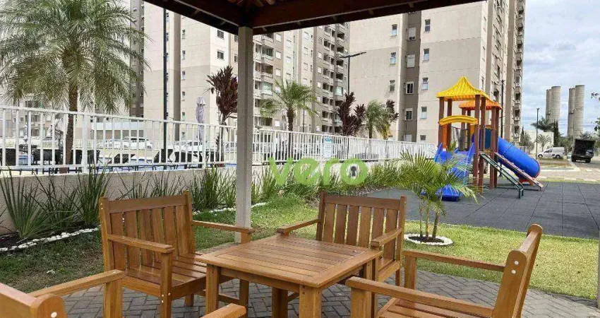 Apartamento com 3 dormitórios para alugar, 70 m² por r$ 2.490,00/mês - jardim terramérica i - americana/sp