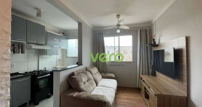 Apartamento com 2 dormitórios à venda, 50 m² por r$ 189.000,00 - chácara letônia - americana/sp