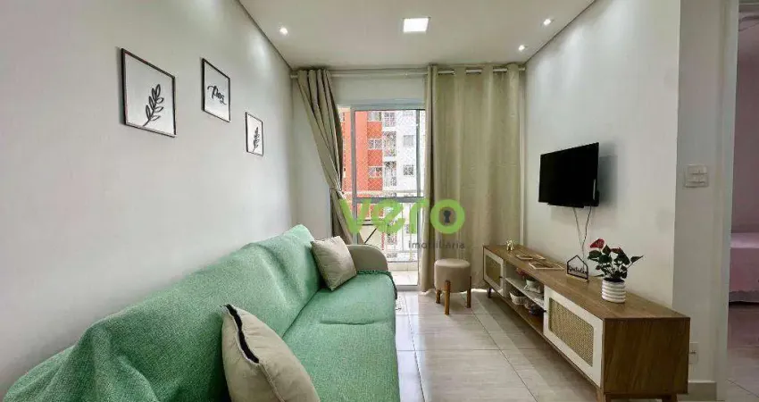 Apartamento com 2 dormitórios à venda, 56 m² por r$ 310.000,00 - jardim dona regina - santa bárbara d'oeste/sp