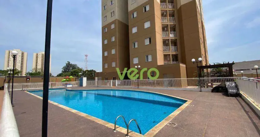 Apartamento com 2 dormitórios para alugar, 60 m² - parque industrial harmonia - nova odessa/sp