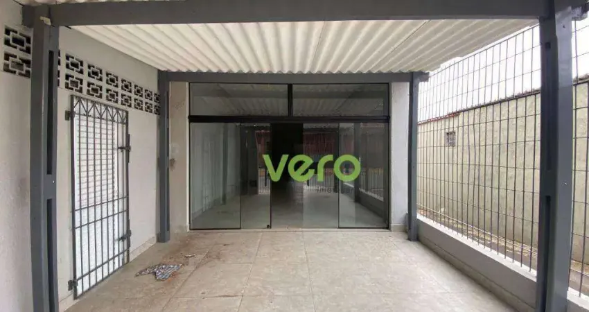 Salão para alugar, 82 m² por r$ 2.091/mês - cidade jardim ii - americana/sp