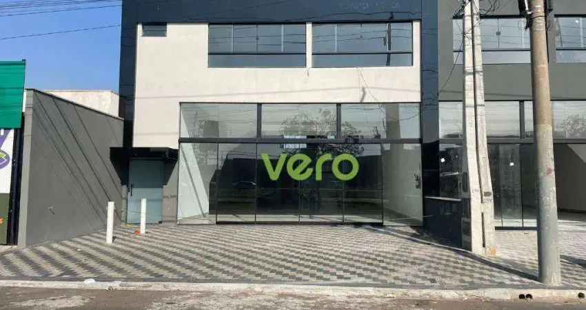 Salão para alugar, 270 m² - jardim mollon - santa bárbara d'oeste/sp