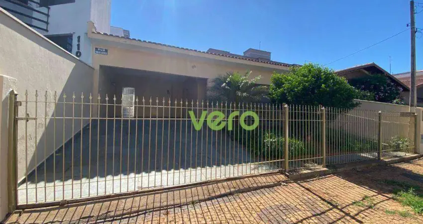 Casa com 3 dormitórios para alugar, 195 m² por r$ 2.971,66/mês - jardim santana - americana/sp