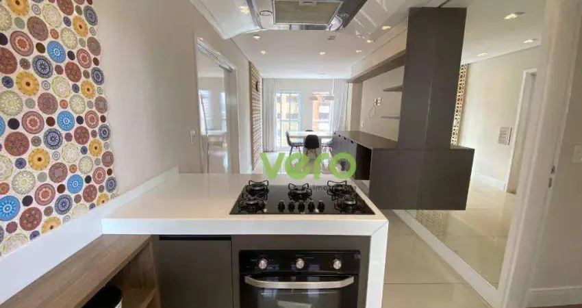 Apartamento com 2 dormitórios, 110 m² - venda ou aluguel - centro - americana/sp