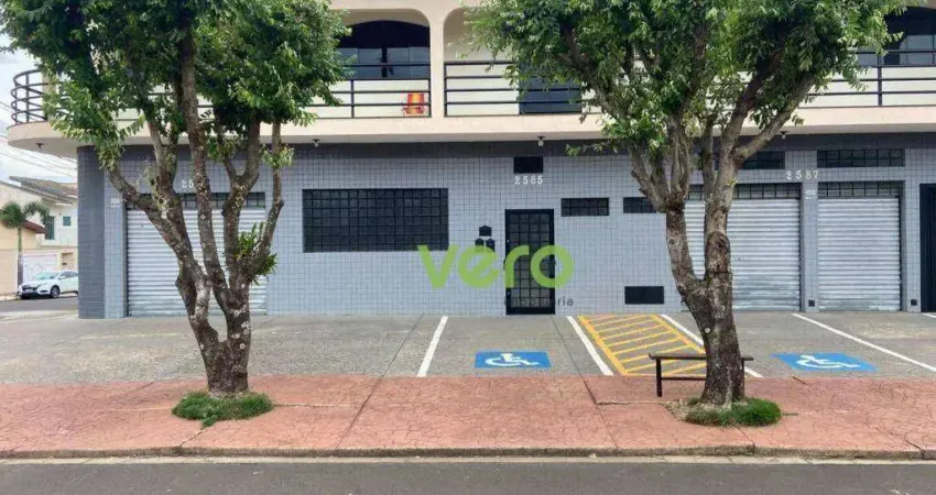Salão para alugar, 180 m² por r$ 3.581/mês - parque novo mundo - americana/sp