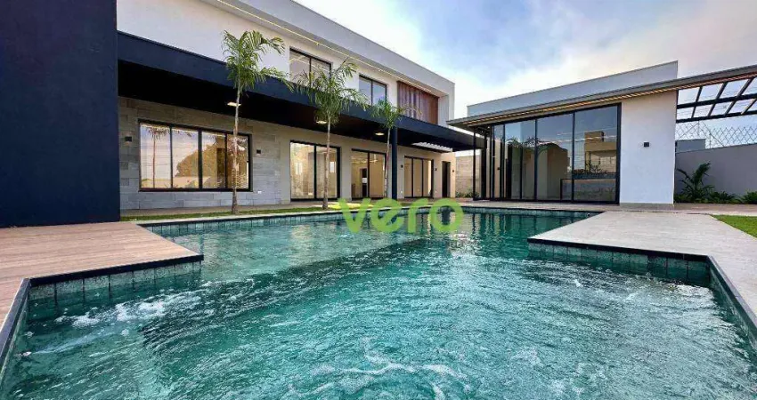 Casa com 4 dormitórios à venda, 445 m² por r$ 4.990.000,00 - estância hípica - nova odessa/sp