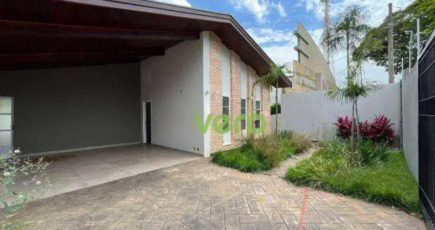 Casa com 3 dormitórios para alugar, 216 m² - chácara machadinho ii - americana/sp