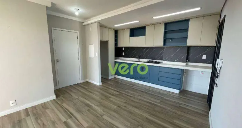 Apartamento com 2 dormitórios para alugar, 70 m²- jardim ipiranga - americana/sp