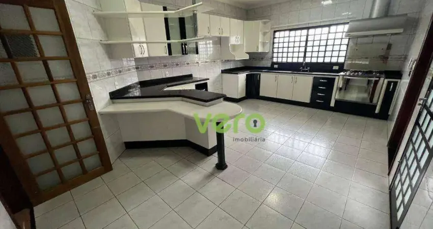 Casa com 3 dormitórios para alugar, 310 m² - jardim são francisco - santa bárbara d'oeste/sp