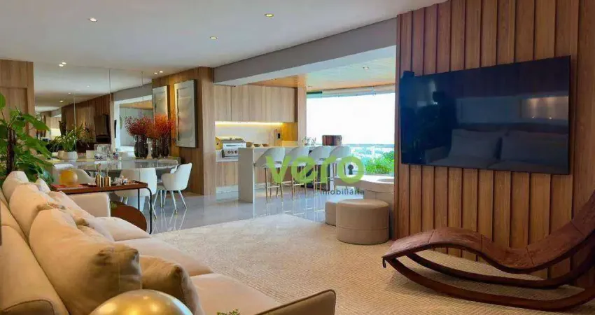 Apartamento com 3 dormitórios à venda, 250 m² por r$ 5.000.000,00 - jardim girassol - americana/sp