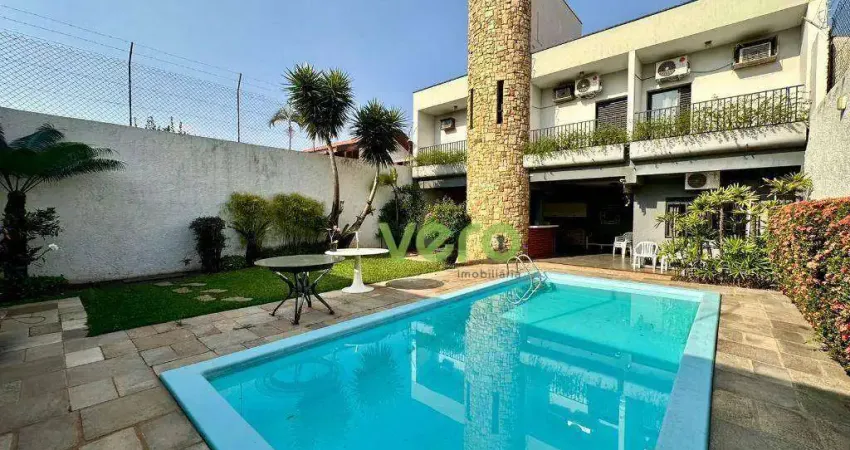 Casa com 3 dormitórios para alugar, 359 m²  - chácara machadinho ii - americana/sp