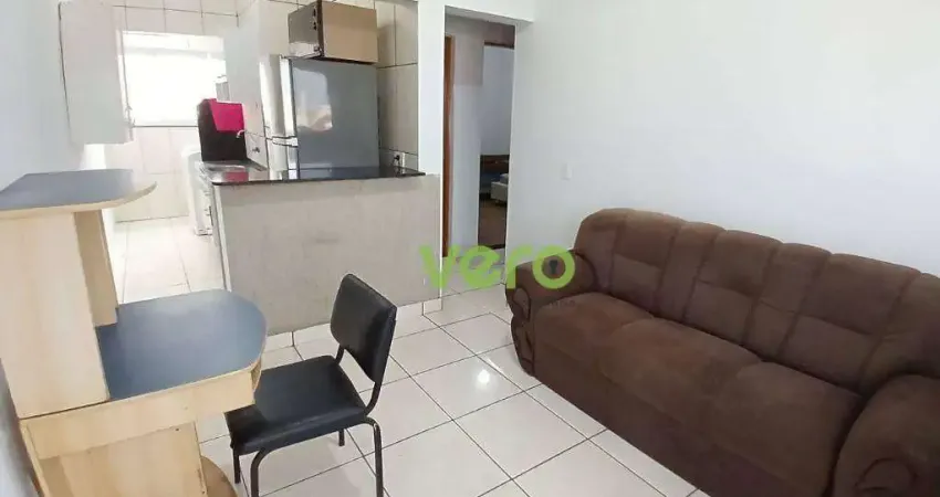 Apartamento com 2 dormitórios para alugar, 55 m² - santa cruz - americana/sp