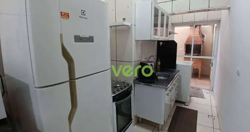 Apartamento com 2 dormitórios para alugar, 55 m² - Santa Cruz - Americana/SP