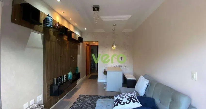 Apartamento com 2 dormitórios para alugar, 57 m² por r$ 2.210,00/mês - parque residencial jaguari - americana/sp