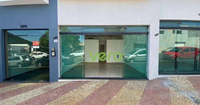 Salão para alugar, 45 m² por R$ 2.396,50/mês - Centro - Americana/SP
