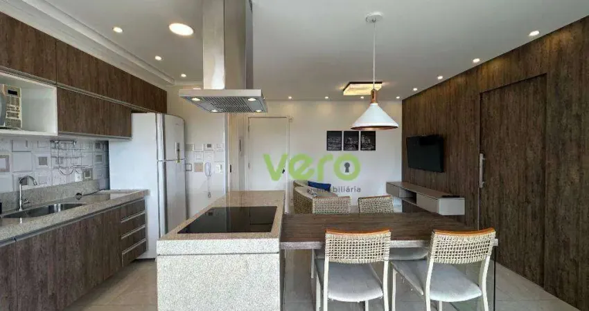 Apartamento com 1 dormitório para alugar, 49 m² por R$ 3.766,50/mês - Santo Antônio - Americana/SP