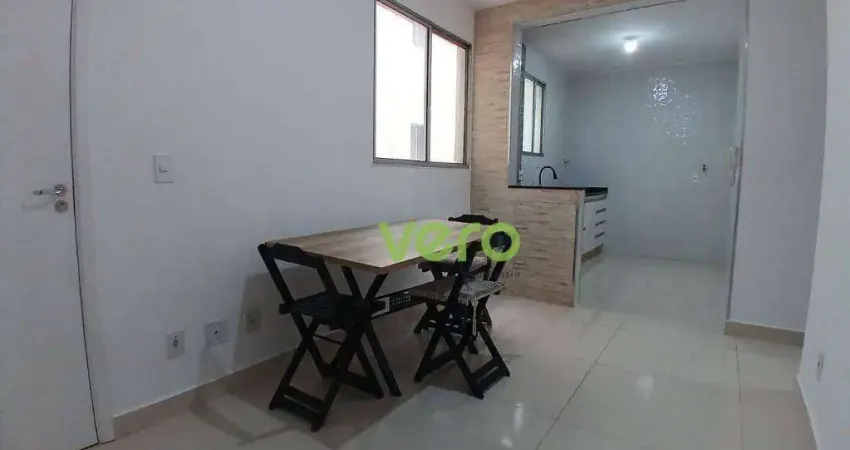 Apartamento com 2 dormitórios para alugar, 45 m² por R$ 1.805,84/mês - Loteamento Industrial Machadinho - Americana/SP