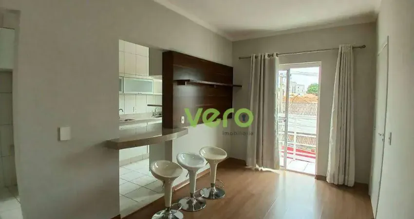 Apartamento com 2 dormitórios para alugar, 61 m² por R$ 2.314/mês - Vila Santa Catarina - Americana/SP