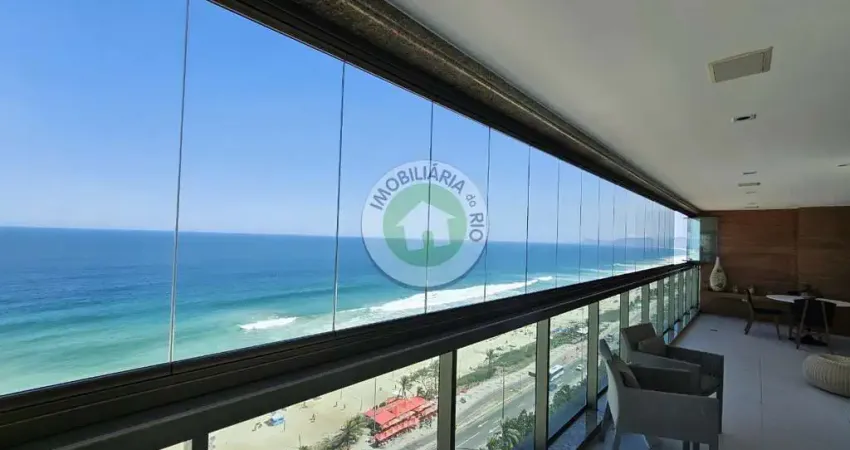 Barra da Tijuca frontal mar porteira fechada!!
