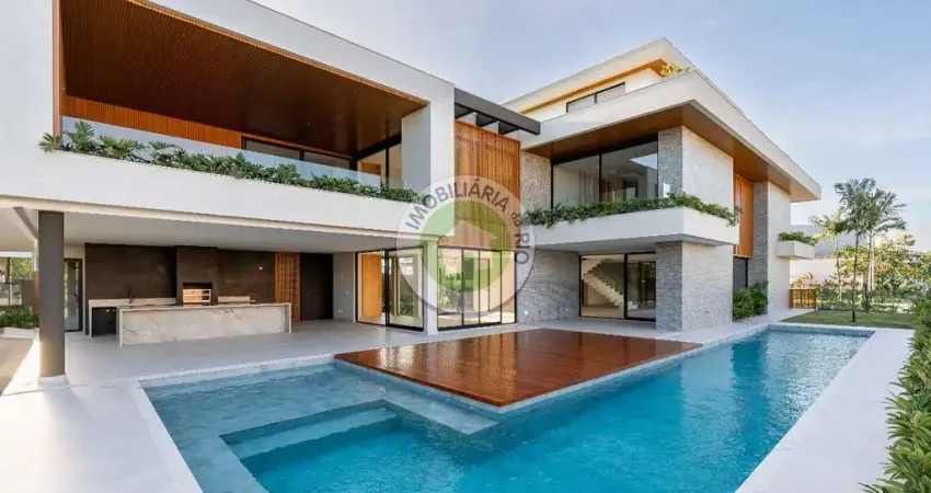 ALPHAVILLE - CASA LUXUOSA COM 1200M² CONSTRUIDA COM PROJETO CONTEMPORANEO