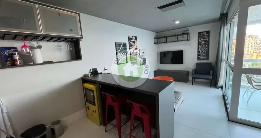 Apartamento de 1 quarto com 2 salas e vaga na Barra da Tijuca - Rio de Janeiro-RJ: Imperdível oportunidade de investimento!